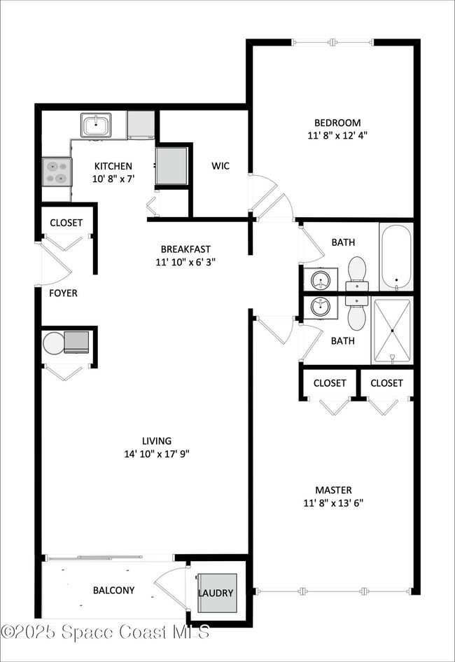 3-B - 3001 Sand Trap Ln, Condo with 2 bedrooms, 2 bathrooms and null parking in Melbourne FL | Image 7