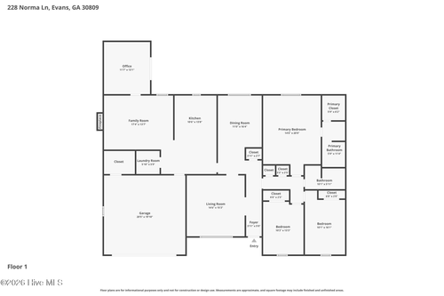228 Norma Ln, Evans, GA, 30809-3210 | Card Image