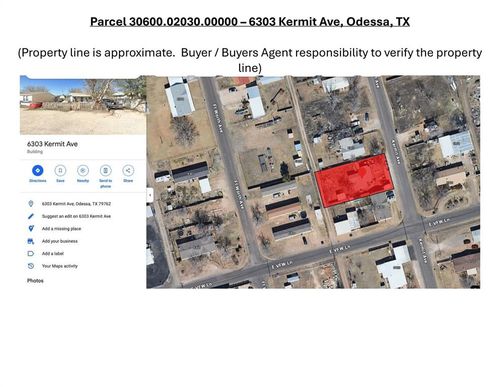 6303 Kermit Avenue, Odessa, TX, 79762 | Card Image