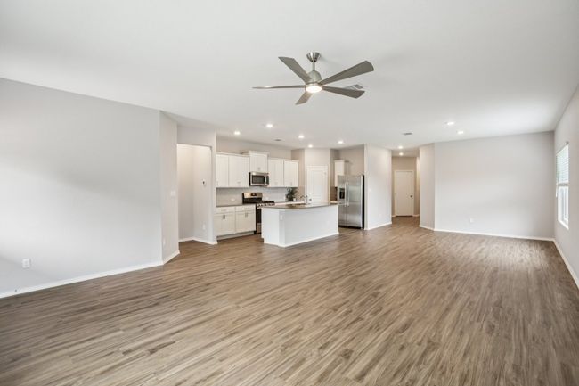 Open living, dining and kitchen. | Image 6