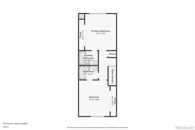912 S Paris Ct, Townhouse with 2 bedrooms, 3 bathrooms and 2 parking in Aurora CO | Image 22