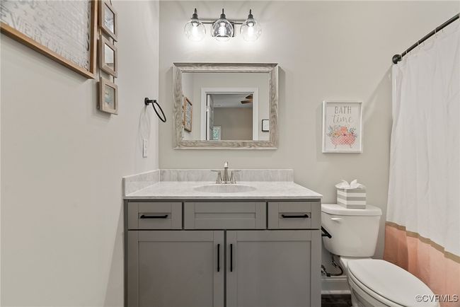 Bathroom with vanity and toilet | Image 29