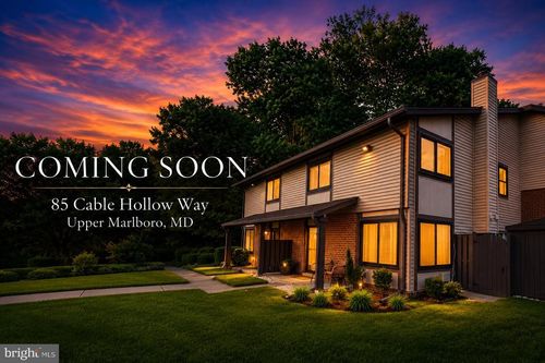 85 Cable Hollow Way, UPPER MARLBORO, MD, 20774-1011 | Card Image