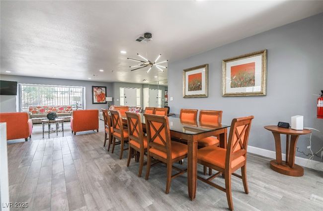 Dining space featuring light wood-style floors, baseboards, and recessed lighting | Image 11