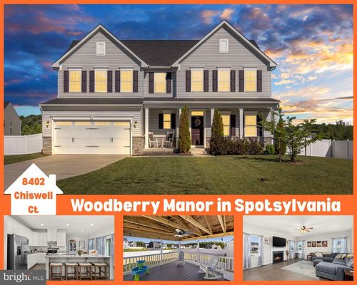8402 Chiswell Ct, SPOTSYLVANIA, VA, 22551-2952 | Card Image