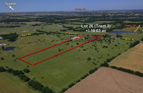 Lot 26 Jim Baker Rd, Justin, TX, 76247 | Card Image