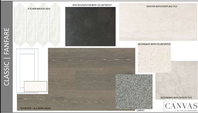 Design Selections. Home is currently under construction, selections subject to change. | Image 4