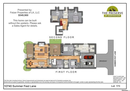 10740 Summer Fest Ln, Baton Rouge, LA, 70810-7868 | Card Image