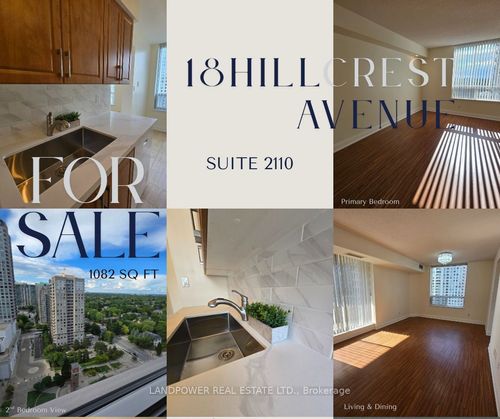 2110-18 Hillcrest Ave, North York, ON, M2N6T5 | Card Image