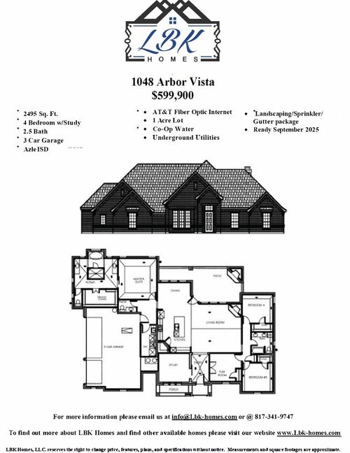 1048 Arbor Vista Dr, Azle, TX, 76020-6205 | Card Image