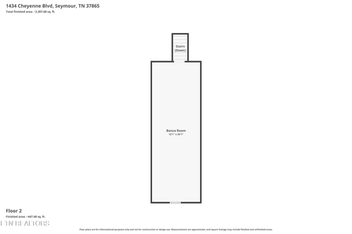 1434 Cheyenne Blvd, Seymour, TN, 37865-3155 | Card Image
