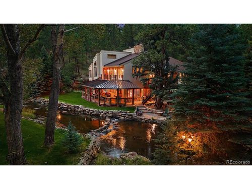 34393 Upper Bear Creek Rd, Evergreen, CO, 80439-7825 | Card Image
