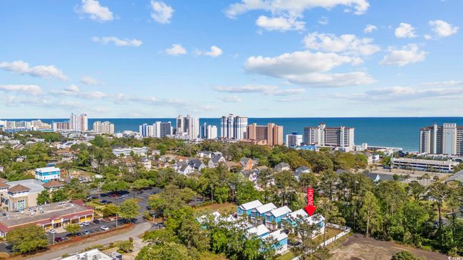 Birds eye view of property with a water view and a view of city | Image 37