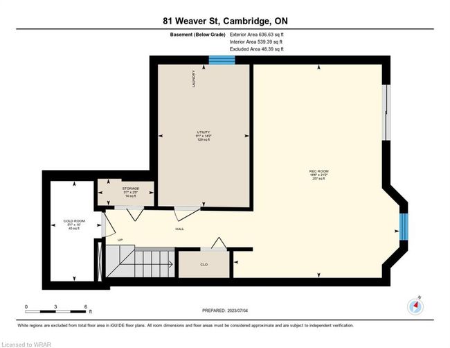 81 Weaver St, House other with 3 bedrooms, 2 bathrooms and null parking in Cambridge ON | Image 42