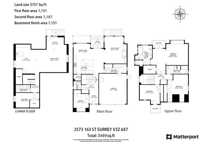 2573 163 Street, House other with 4 bedrooms, 3 bathrooms and 4 parking in Surrey BC | Image 31