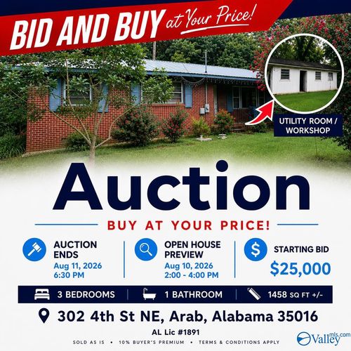302 4th St Nw, Arab, AL, 35016-6301 | Card Image