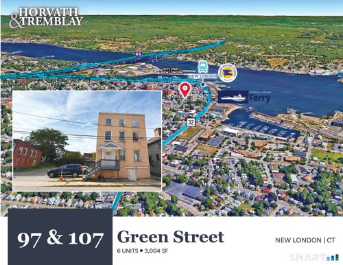 97 &amp; 107 Green Street, New London, CT, 06320 | Card Image