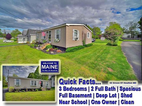 32 Green St, Houlton, ME, 04730-1637 | Card Image