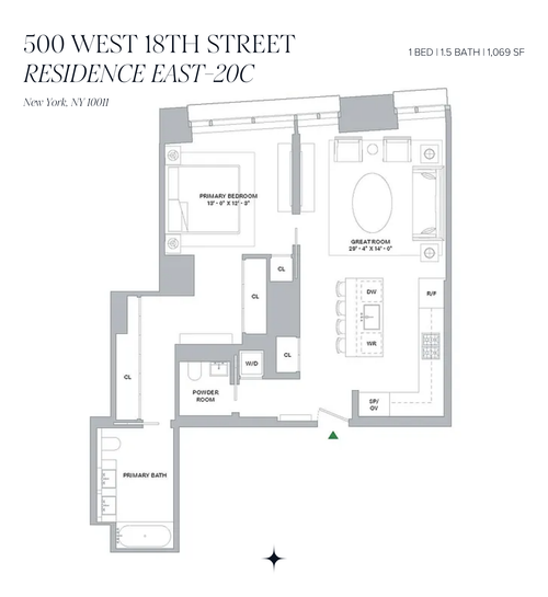 east-20c-500 W 18th Street, New York City, NY, 10011 | Card Image