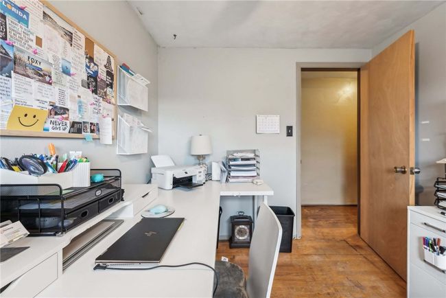 Bedroom 4 utilized as an office space | Image 22