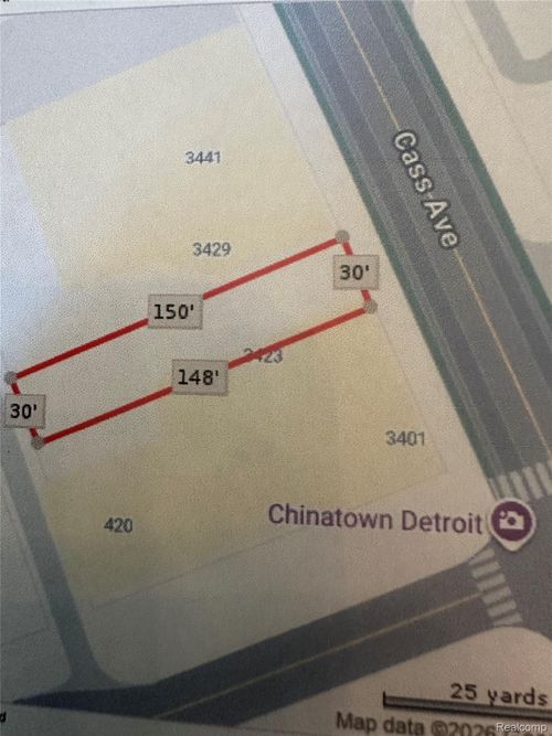 3423 Cass Ave, Detroit, MI, 48201-2303 | Card Image
