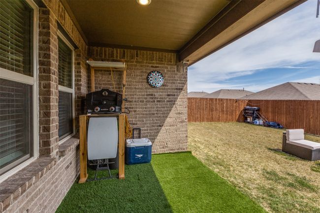 View of yard featuring fence | Image 21