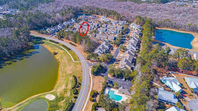 Birds eye view of property with a water view | Image 37