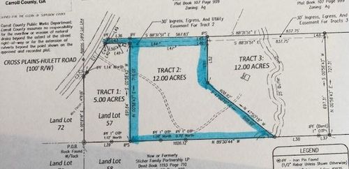 0 Cross Plains Hulett Rd, Carrollton, GA, 30116 | Card Image