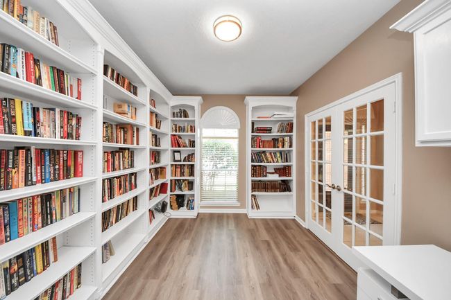 Wall to wall, custom shelving. | Image 8
