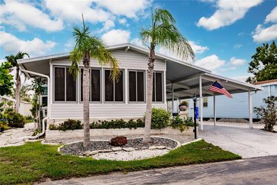 Front of home lanai, carport and shed | Image 3