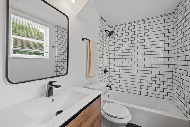 Full Bathroom featuring tub / shower combination and vanity on the second floor | Image 16