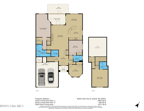 8269 Crest Top Ct Ne, Leland, NC, 28451-4513 | Card Image