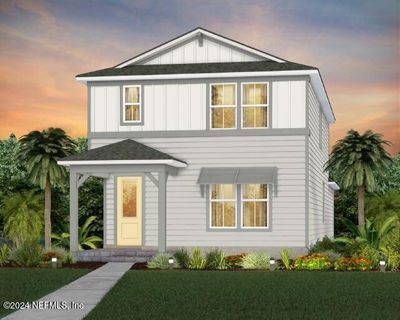 Rendering of home with color scheme shown. | Image 1