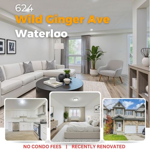 624 Wild Ginger Ave, Waterloo, ON, N2V2S9 | Card Image