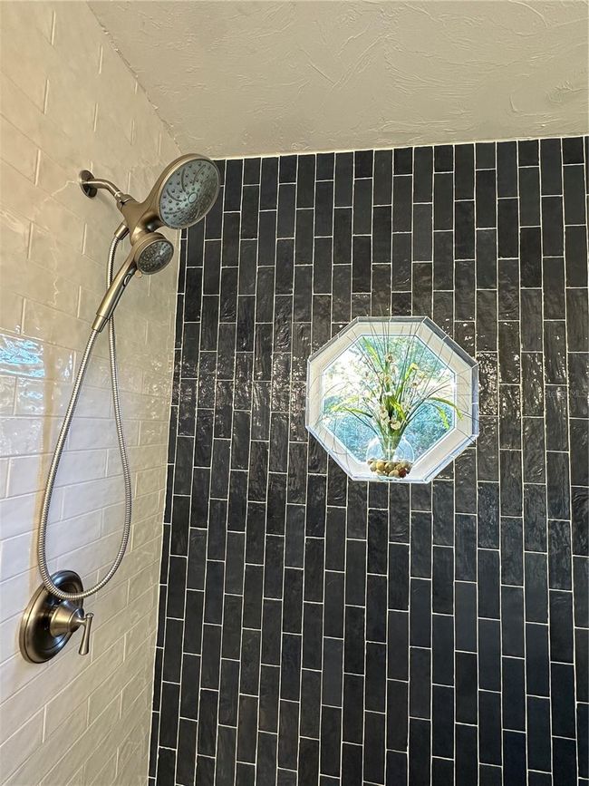 MASTER BATHROOM SHOWER HEAD & OCTAGON WINDOW | Image 18