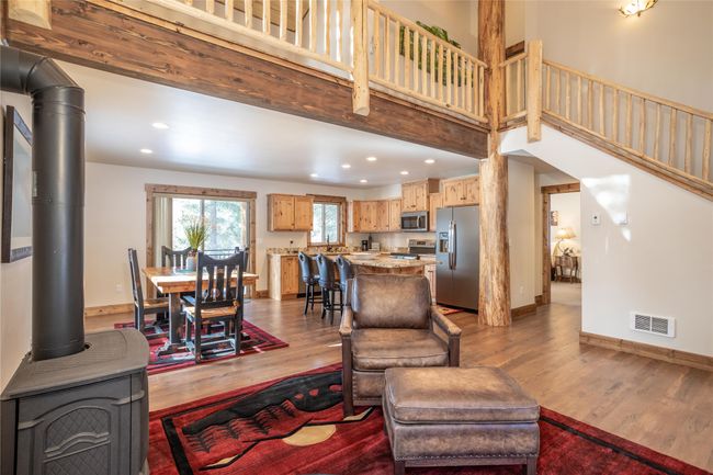 Living room looking towards dining & kitchen | Image 31