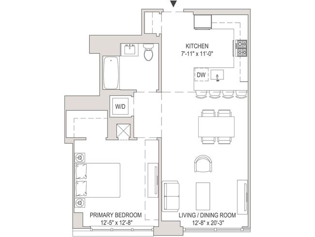 UNIT-2805 - 155 Bay St, Condo with 1 bedrooms, 1 bathrooms and null parking in Jersey City NJ | Image 33