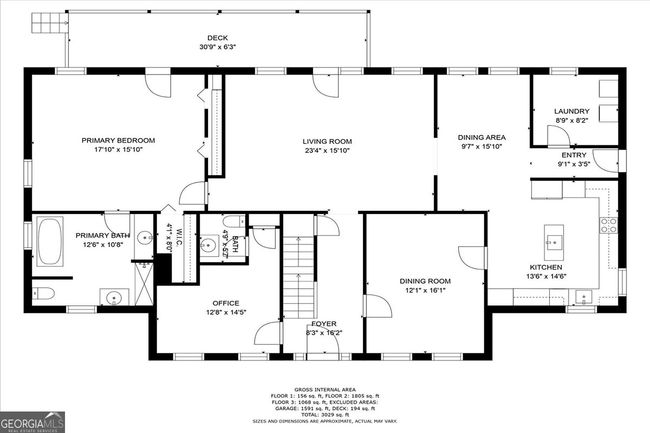 812 Lickskillet Rd, House other with 4 bedrooms, 3 bathrooms and null parking in Epworth GA | Image 50