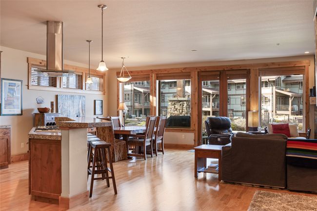 Hardwood flooring throughout the open space | Image 13