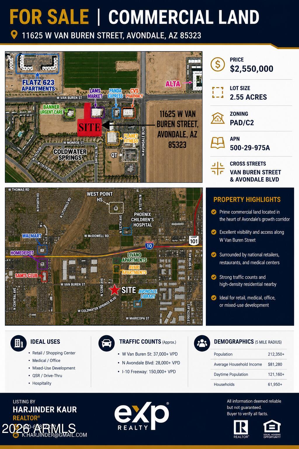Land in Avondale