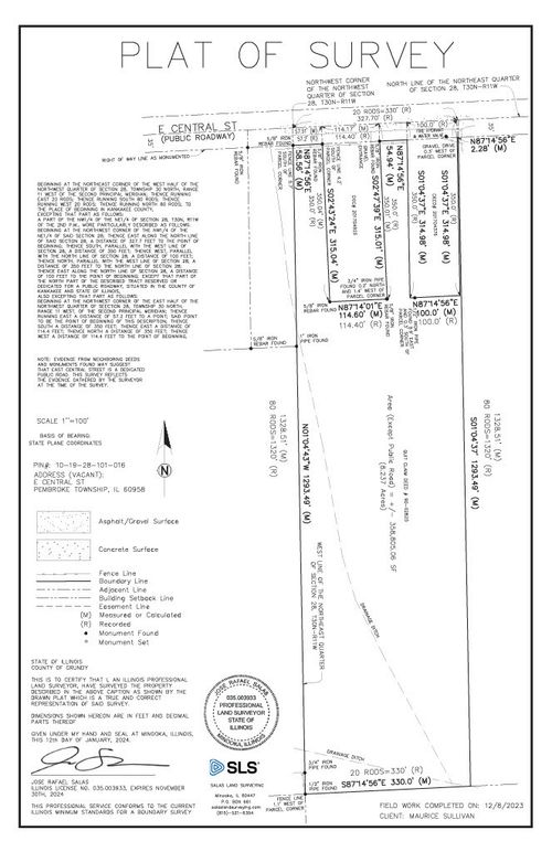 13232 E Central St, Pembroke Twp, IL, 60958-5036 | Card Image