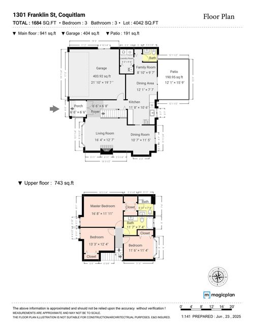 1301 Franklin St, Coquitlam, BC, V3B6N6 | Card Image