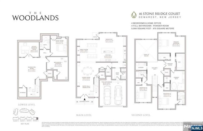 23 Stone Bridge Ct, Townhouse with 4 bedrooms, 5 bathrooms and null parking in Demarest NJ | Image 43