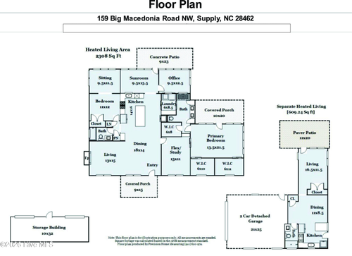 159 Big Macedonia Rd Nw, Supply, NC, 28462-3401 | Card Image