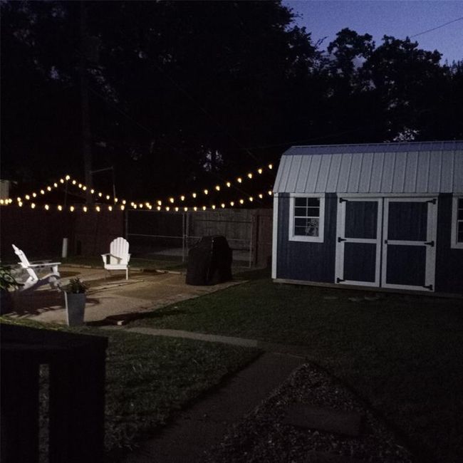 Twilight vibes on point ? Perfect backyard hangout spot with those cozy party lights setting the mood for unforgettable nights under the stars. Ready to make memories? | Image 26