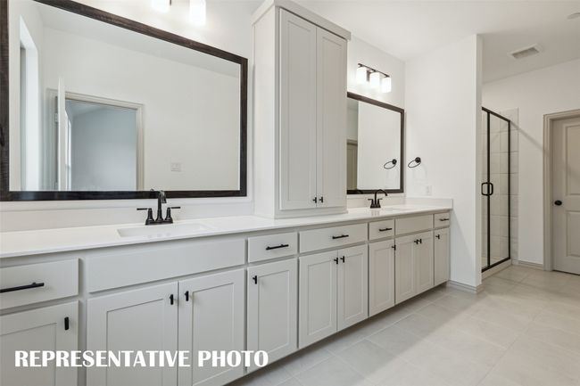 Plenty of space for two in this wonderful owner's bath. REPRESENTATIVE PHOTO | Image 12