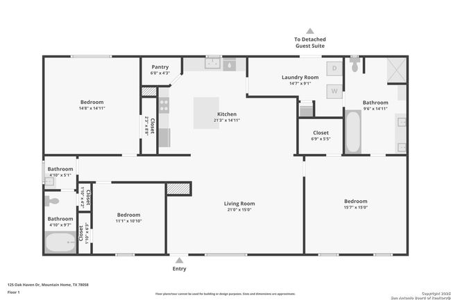 125 Oak Hvn, House other with 6 bedrooms, 4 bathrooms and null parking in Mountain Home TX | Image 38