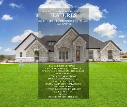 3005 Wild Orchid Lane, Azle, TX, 76020 | Card Image