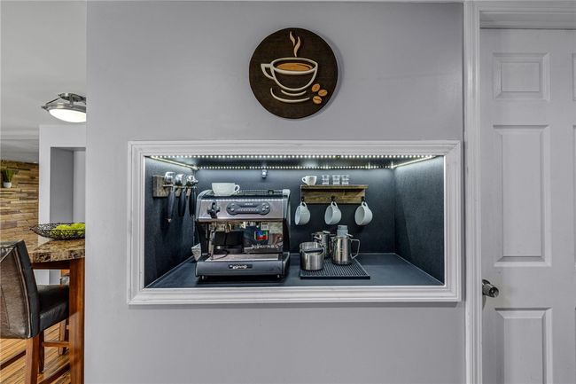 Sellers have utilized this unique niche for their coffee bar. | Image 7