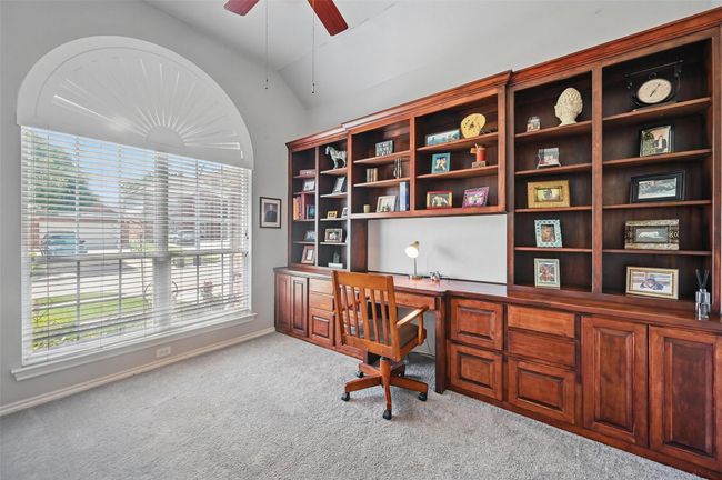 This space is ideal for the student or work from home family member. Built in desk, shelves and storage area, as well as a closet. | Image 20